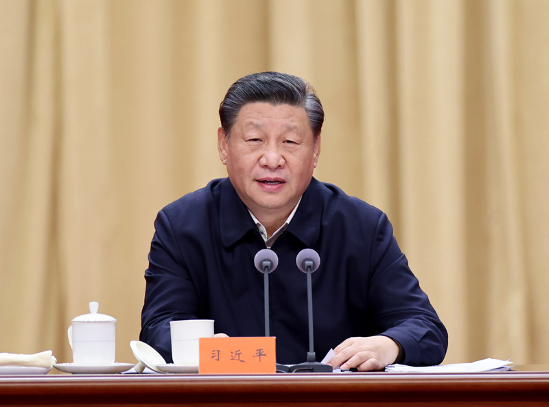 　　1月11日，省部級(jí)主要領(lǐng)導(dǎo)干部學(xué)習(xí)貫徹黨的十九屆六中全會(huì)精神專題研討班在中央黨校（國(guó)家行政學(xué)院）開(kāi)班。中共中央總書記、國(guó)家主席、中央軍委主席習(xí)近平在開(kāi)班式上發(fā)表重要講話。新華社記者 王曄 攝